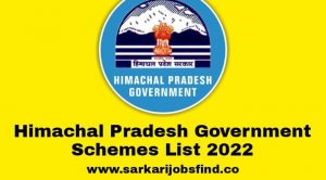 Himachal Pradesh Government Schemes List 2022